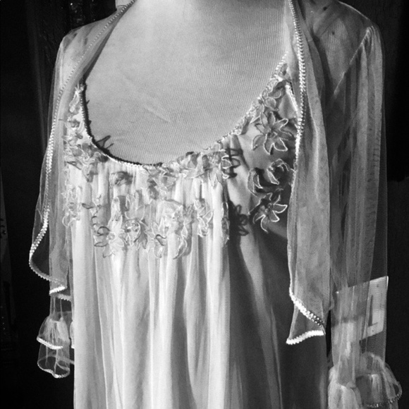 SOLD Oscar de la Renta Embellished 2 Piece Dress M - Picture 2 of 5